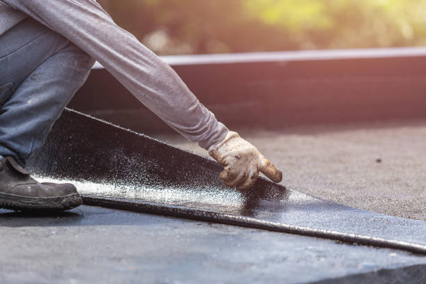 Professional Basement Waterproofing technician working in Whitleyville, TN